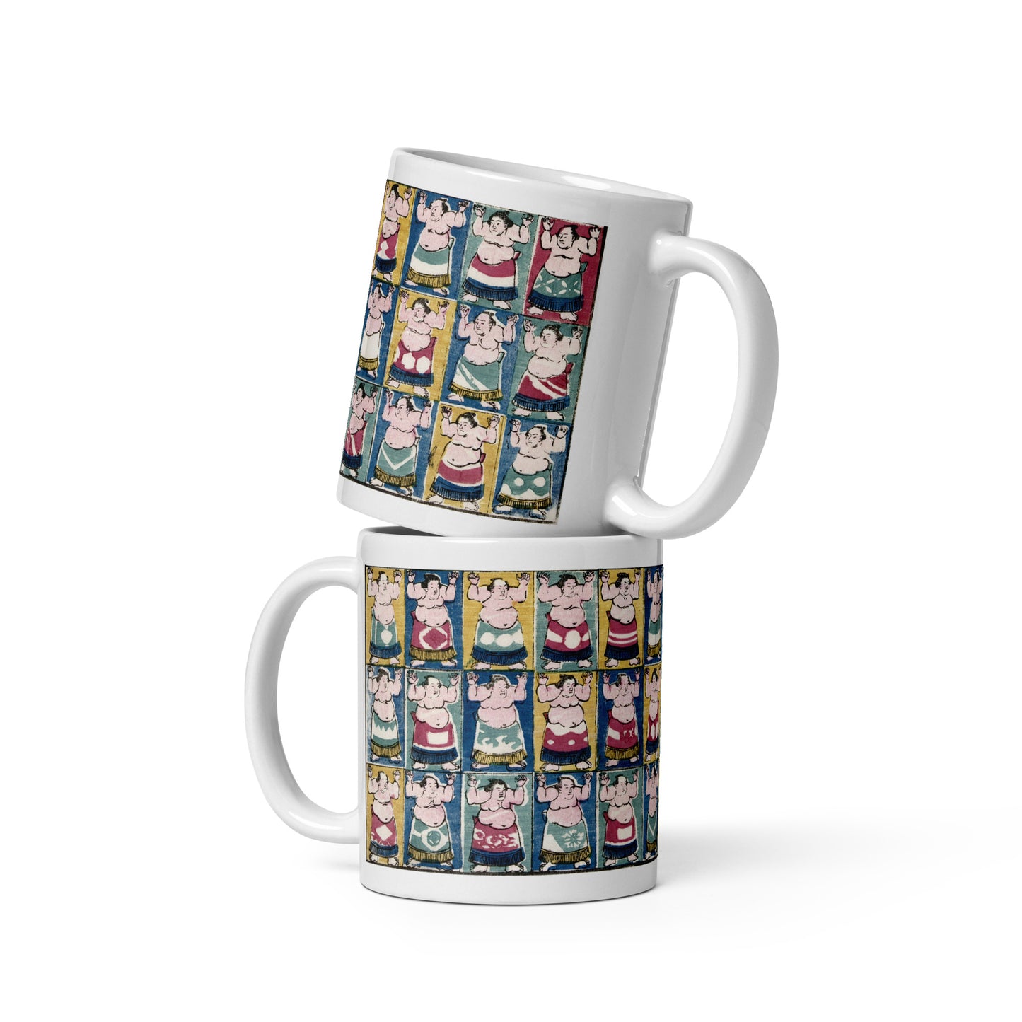 Sumo Wrestlers Mug,