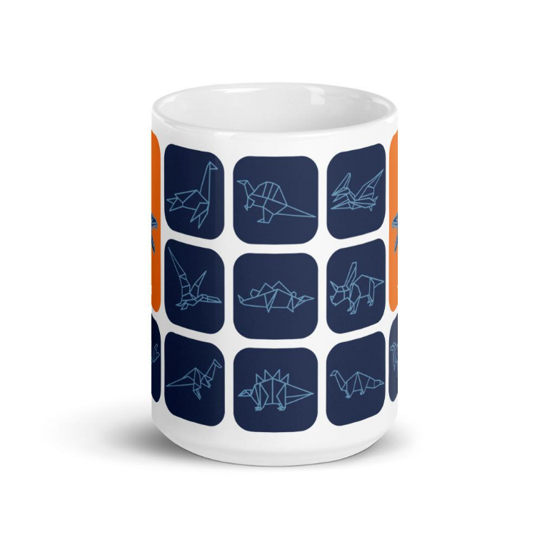 Dino Mug - Custom Name