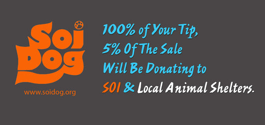 5% of Grow Something sales will be donating to SOI Dog charity and Toronto local animal shelters.