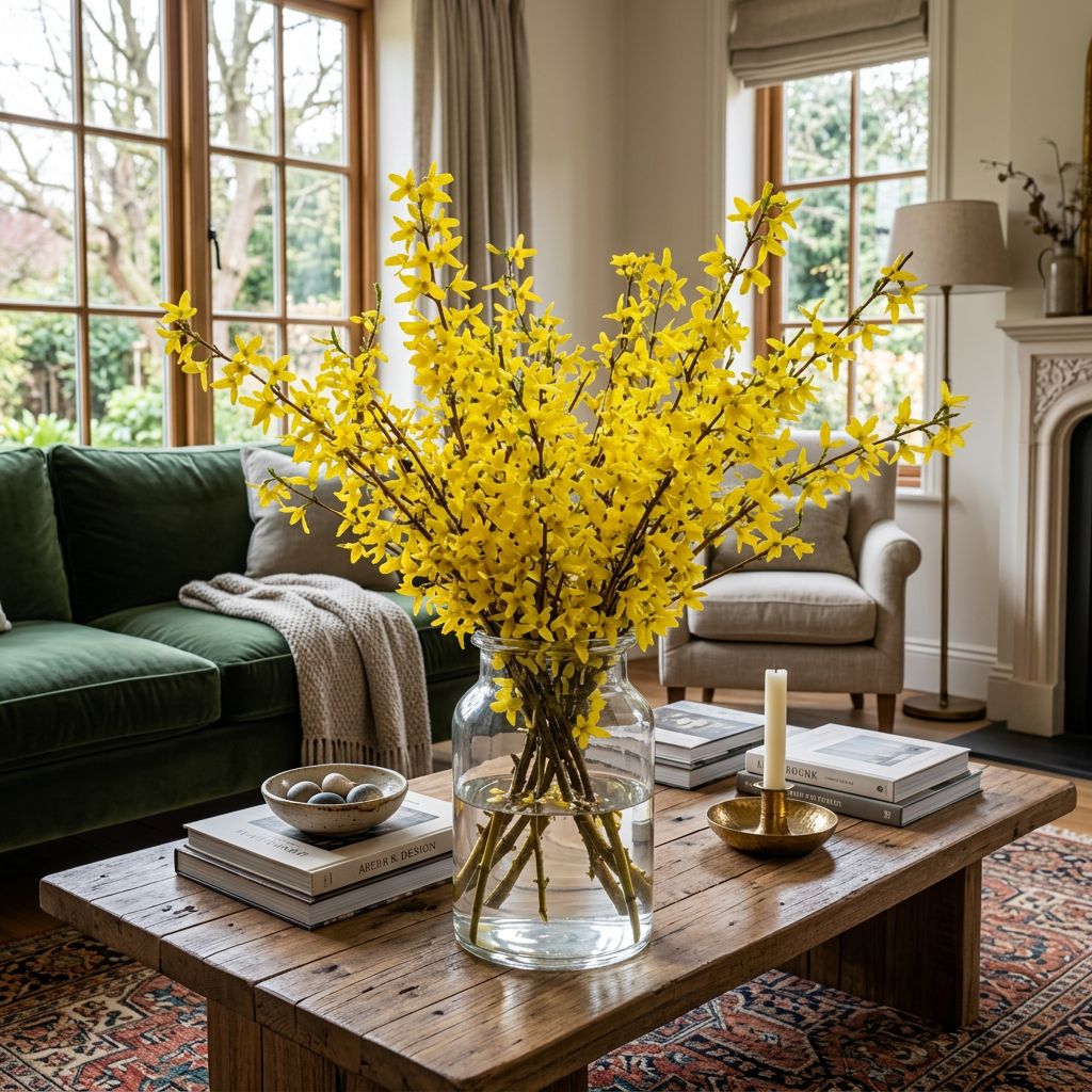 Forsythia Cut Flower Branches